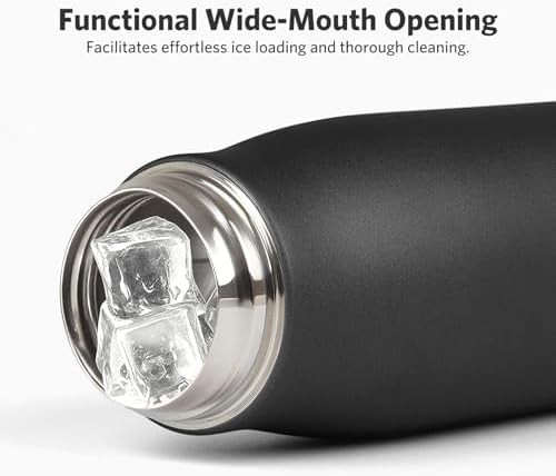 Midnight Black Portable Thermal Flask 350ml — photo 2