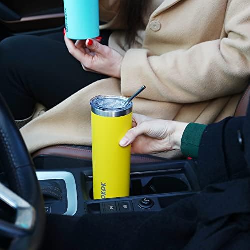20 oz Skinny Tumbler with Lid stainless — photo 5