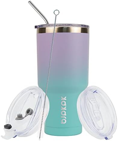 30 oz Tumbler with Lid and Straw stainless — photo 4