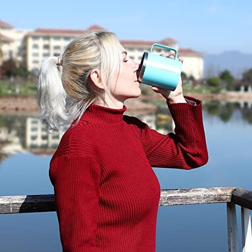 2PCS Insulated Coffee Mug with Lid stainless — photo 4