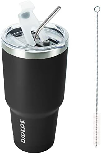 30 oz Tumbler with Lid and Straw
