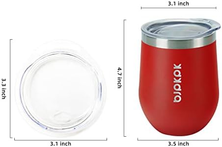 2 PCS 12oz Insulated Wine Tumblers — photo 3
