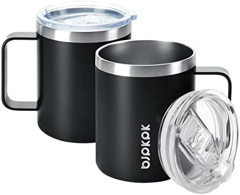 2PCS Insulated Coffee Mug with Lid
