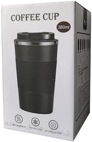 Blue stainless steel travel mug 380ml — photo 5