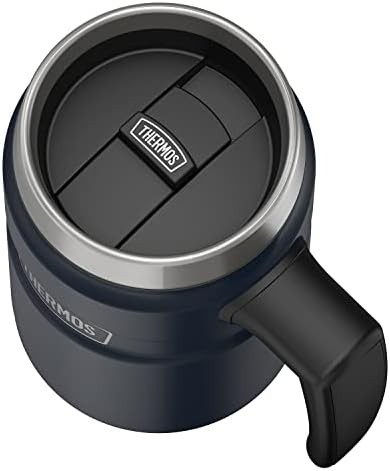 Midnight blue locking desk mug 16oz — photo 3