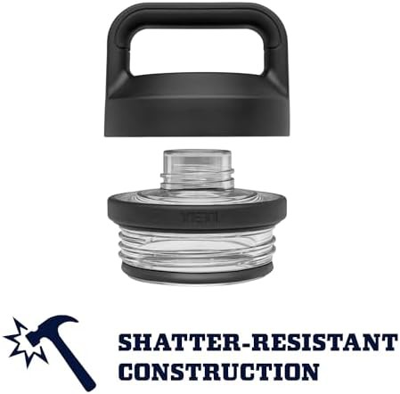 Black 64 oz bottle with chug cap — photo 5