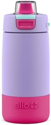 Lilac kids insulated stainless water bottle 12 oz