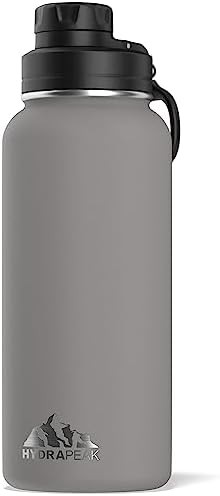 Grey 32oz Water Bottle with Chug Lid