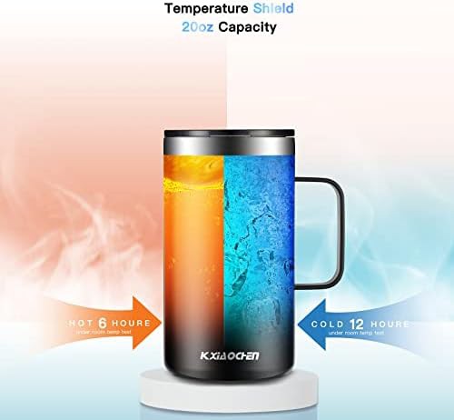 Insulated coffee mug with wide office handle — photo 5