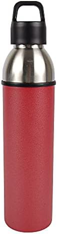 Red Stainless Steel Fruit and Tea Infuser