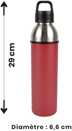 Red Stainless Steel Fruit and Tea Infuser — photo 3