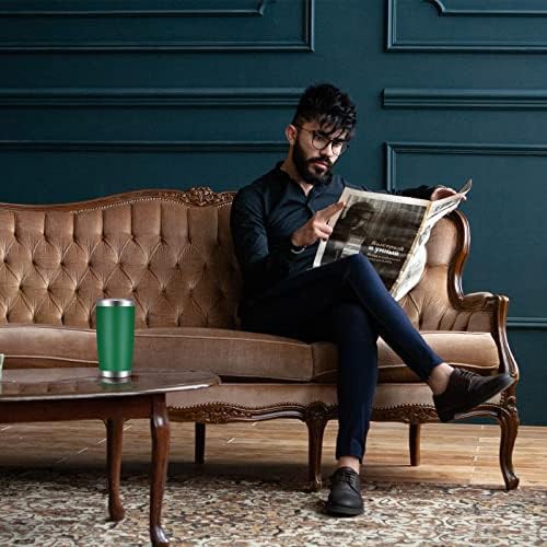 Dark green insulated tumbler 20 oz — photo 5