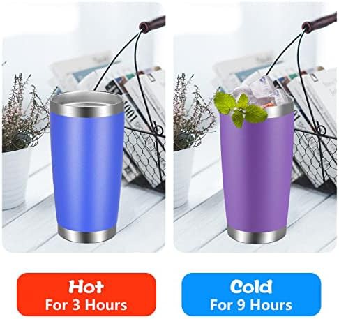 Purple travel coffee tumbler 20 oz — photo 4