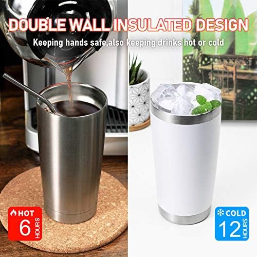 Mixed color insulated coffee tumbler set — photo 4