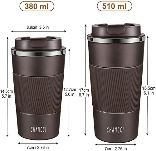 Brown spill proof insulated coffee mug — photo 5