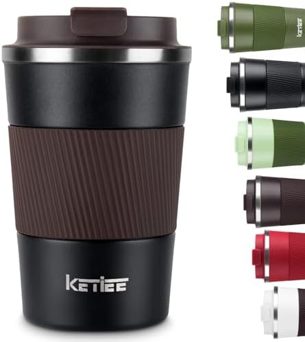 Stainless steel travel mug for men