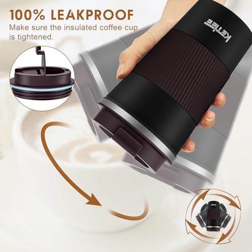 Stainless steel travel mug for men — photo 4