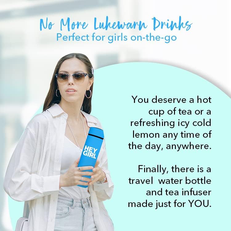 Portable Stainless Steel Tea Infuser Tumbler — photo 4