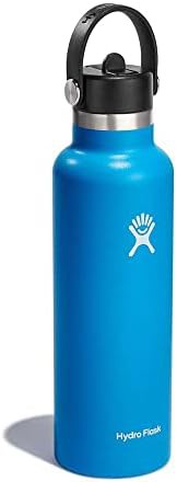 Pacific blue flex straw bottle 21 oz