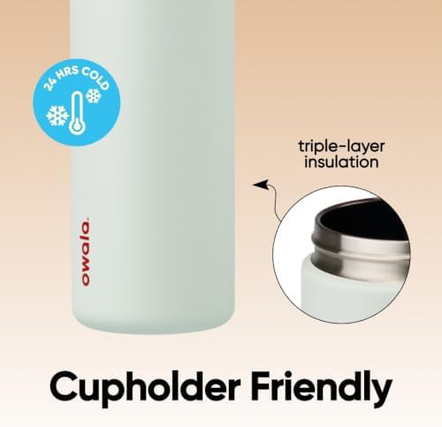 Owala FreeSip wide mouth water bottle 32 oz graphic — photo 3