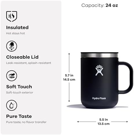 Indigo blue large travel mug 24 oz — photo 3