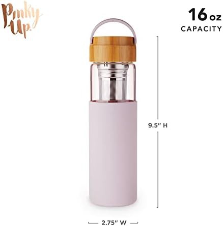 Pinky Up Dana Tea Infuser Mug Purple 16 oz — photo 3