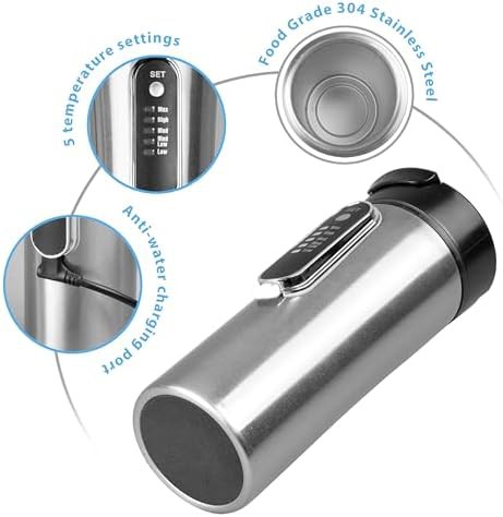 Heated Car Travel Mug and Kettle — photo 4