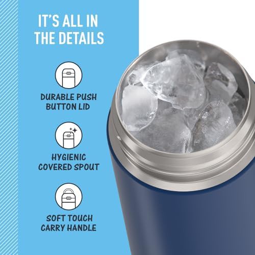 Navy Funtainer spout bottle 16oz — photo 4