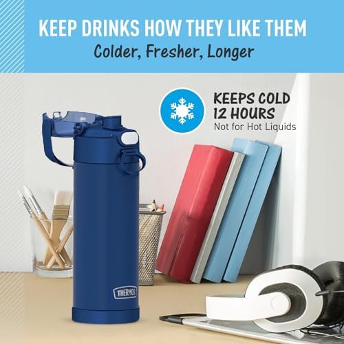 Navy Funtainer spout bottle 16oz — photo 5