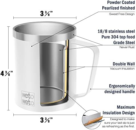 Vacuum Insulated 14oz Hiking Mug with Handle — photo 3