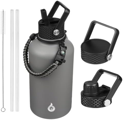 64oz Insulated Water Bottle stainless