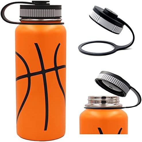Basketball vacuum insulated flask 32 oz — photo 3