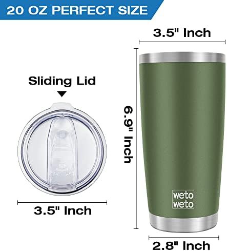 Army Green 20oz Leakproof Insulated Tumbler — photo 3