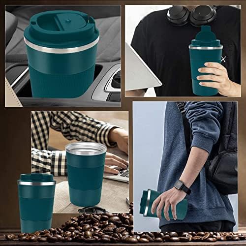 Insulated travel coffee mug 12 oz — photo 5