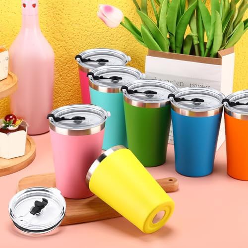 Bulk Pack of Sixteen Colorful Stemless Wine Tumblers — photo 4
