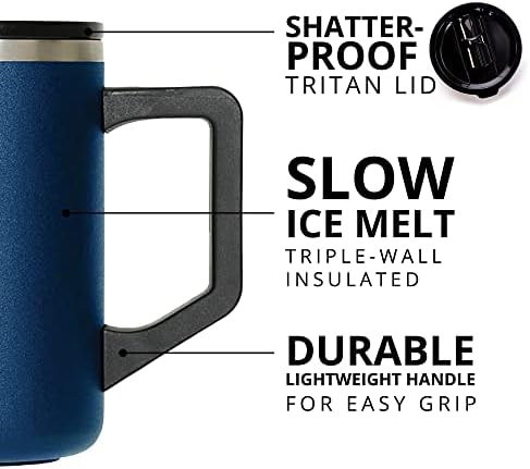 Summit 16 oz Travel Mug with Handle — photo 4