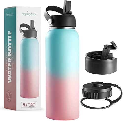 Wide mouth 32oz sports water bottle