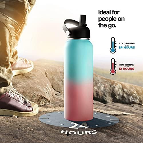 Wide mouth 32oz sports water bottle — photo 2