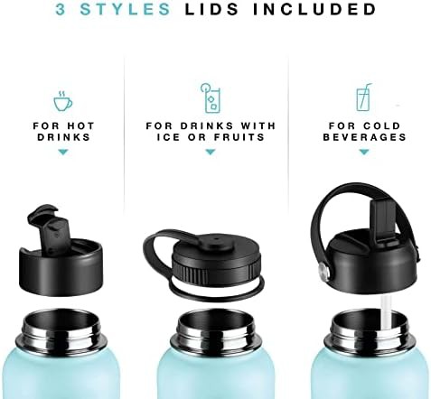 Wide mouth 32oz sports water bottle — photo 3