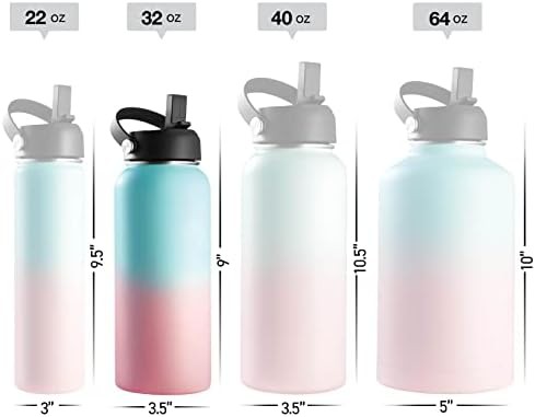 Wide mouth 32oz sports water bottle — photo 4