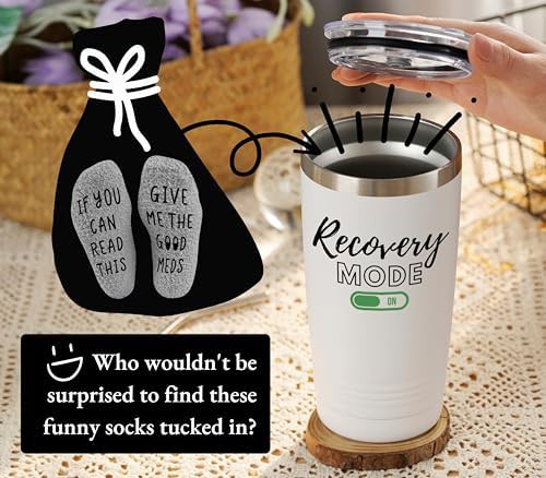 Hospital recovery tumbler and socks set — photo 5