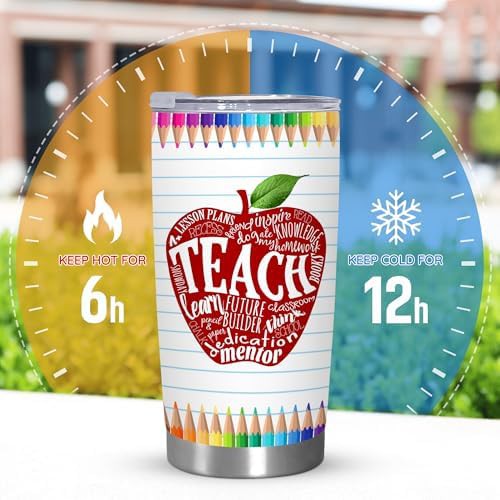 Teacher appreciation insulated 20 oz coffee tumbler — photo 4
