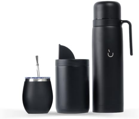 Yerba mate set with thermal flask