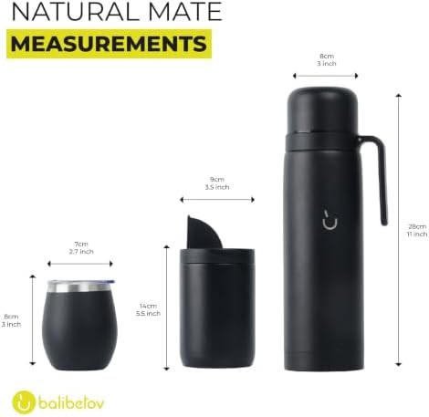 Yerba mate set with thermal flask — photo 2