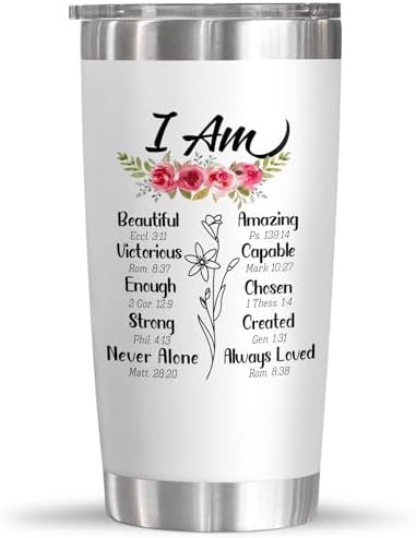 Inspirational Christian birthday gift 20 oz tumbler