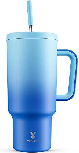 Sky Blue 40 oz Insulated Tumbler