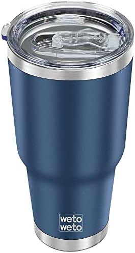 Navy Blue 30oz Large Insulated Tumbler