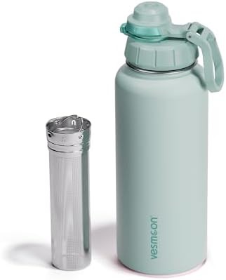Large Leakproof Stainless Steel Infuser Bottle 32 oz
