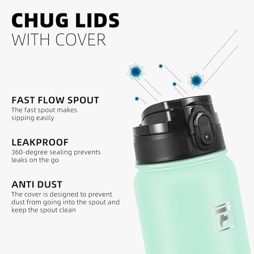 Green and Pink Insulated Chug Bottle — photo 4