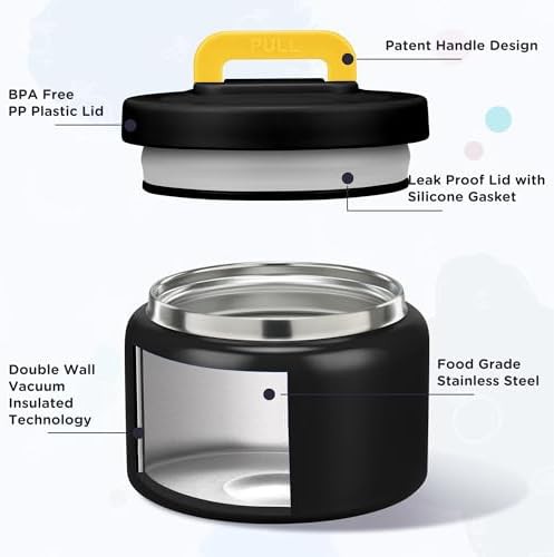Wide mouth vacuum insulated food jar for kids — photo 3
